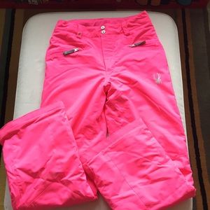 Spyder girls ski pants 16